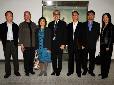 From left to right: Vice Executive Officer and Channel Chief of Dim Sum TV, Lin Rui Jun; Vice Executive Officer and Chief Operation Officer of Dim Sum TV, Giovanni Chan; Deputy Director General of the Guangdong Administration of Radio, Film and Television, Ms. Chen Yi-zhu; Director and Chief Executive Officer of Dim Sum TV, Mr. Kit Szeto; Director of Publicity Supervision Office of the Guangdong Administration of Radio, Film and Television, Zhao Ping; Chief Financial Officer of Dim Sum TV Eric Lam; Corporate Communication Department Controller of Dim Sum TV, Lynna Qi.