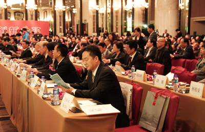 Some of the approximately 500 guests from Anhui and Hong Kong attending the Promotion Conference & Signing Ceremony.