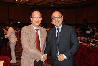Mr. Kit Szeto with Mr. Ma Fung Kwok, Deputy to the National People’s Congress.