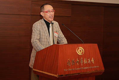 港台文化合作委員會召集人毛俊輝先生。