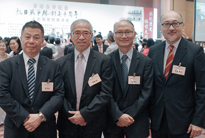  From left to right: Mr. K.Y. Lam, Founder & CEO of Starlite Holdings Ltd. and Member of the National Committee of the CPPCC; Mr. Hu Jingchang, Member of the National Committee of the CPPCC; Mr. Tai Keen Man, Deputy Director of Broadcasting (Programmes); Mr. Kit Szeto, Director& CEO of Dim Sum TV.    