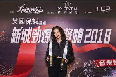 謝安琪榮獲兩個半獎:「勁爆演繹大獎」、「勁爆女歌手」和與古天樂合唱的「勁爆合唱歌」